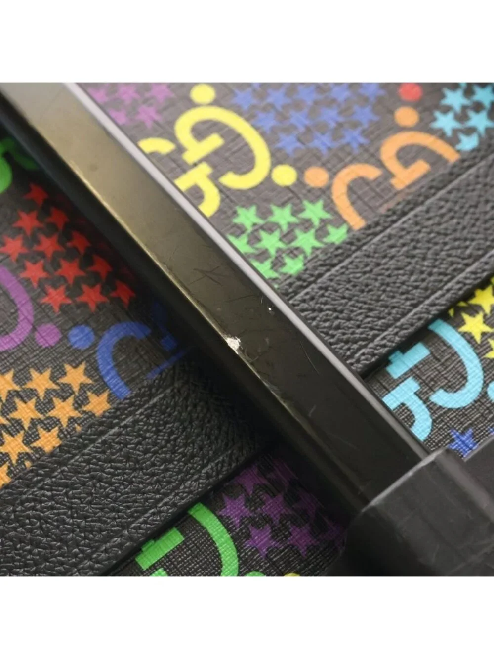 Gucci GG Psychedelic Trolley Case Travel Bag Multicolor